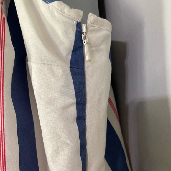 Banana Republic Striped Spaghetti Strap Dress Size 10 - Picture 13 of 16